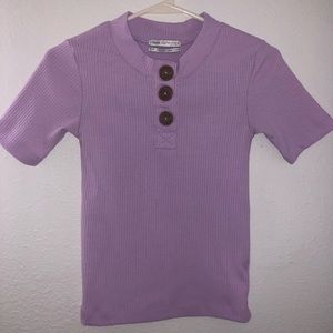 lavender too with wooden buttons